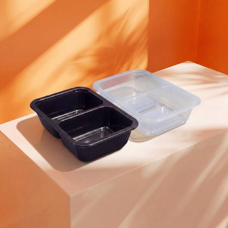 Ланч-бокс 250/250 с двумя отделениями DK Plast